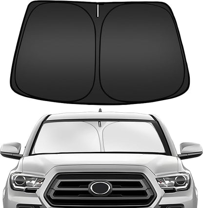 ARISMOTOR Windshield Sun Shade for Toyota Tacoma 2016-2025, Custom Fit Foldable by ARISMOTOR