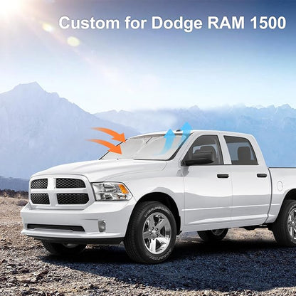 for Dodge RAM 1500 Sun Shade Sunshade Windshield Cover - Image 2