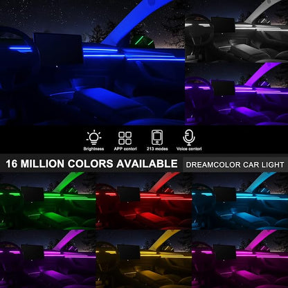 Acrylic Interior Car LED Strip Light - Image 2