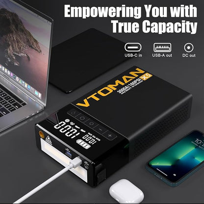 VTOMAN X5 Jump Starter with Air Compressor, 3500A Portable Car Battery Booster - Image 7