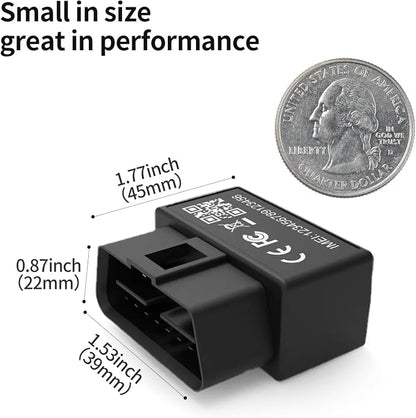 OBD GPS Tracker for Vehicles & Fleet, Plug in Car Tracker, 10-sec Real Time - Image 8