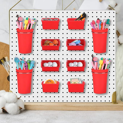 Yookeer 20 Pcs Pegboard Bins and Cups - Image 6