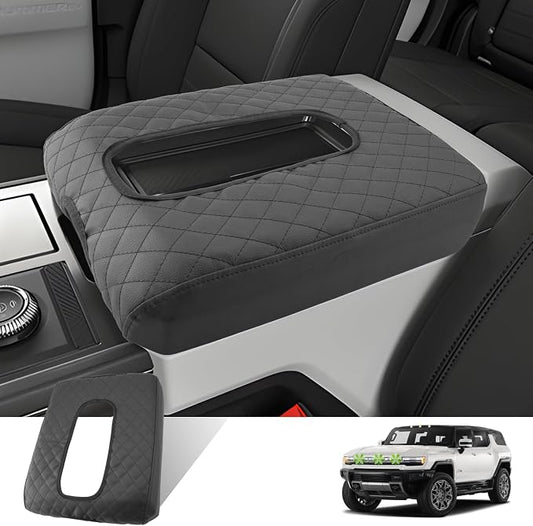 Ruiya Hummer EV Armrest Cover, for Hummer EV Accessories Center Console Cover by RUIYA