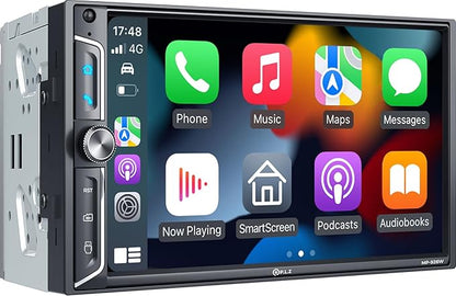 PLZ 7" QLED Wireless Double Din Car Stereo by PLZ