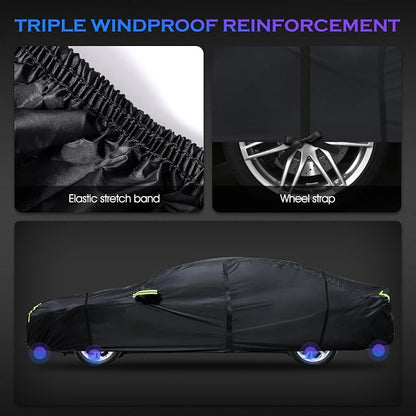 Car Cover Custom Fit for Honda Accord 2001-2025, Toyota Camry 1996-2025 - Image 5