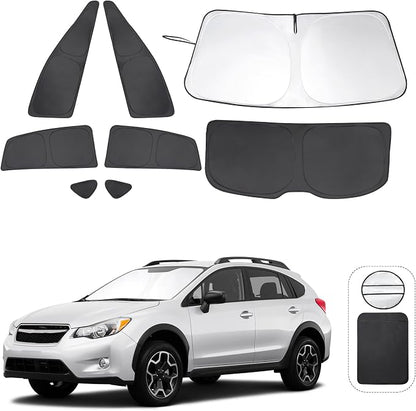 TINGLU Window Shades for Subaru Crosstrek 2013 2014 2015 2016 2017 Accessorie by TINGLU