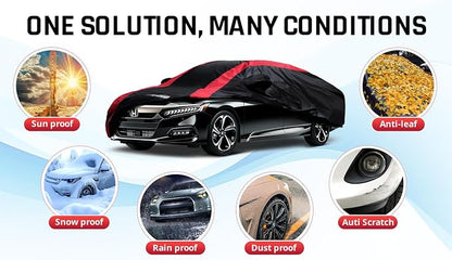 Honda Accord Car Cover Waterproof All Weather - Image 6