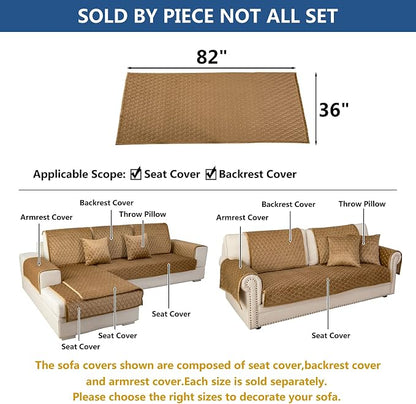 Eismodra Couch Cover, Sectional Couch Covers, Sofa Covers - Image 5
