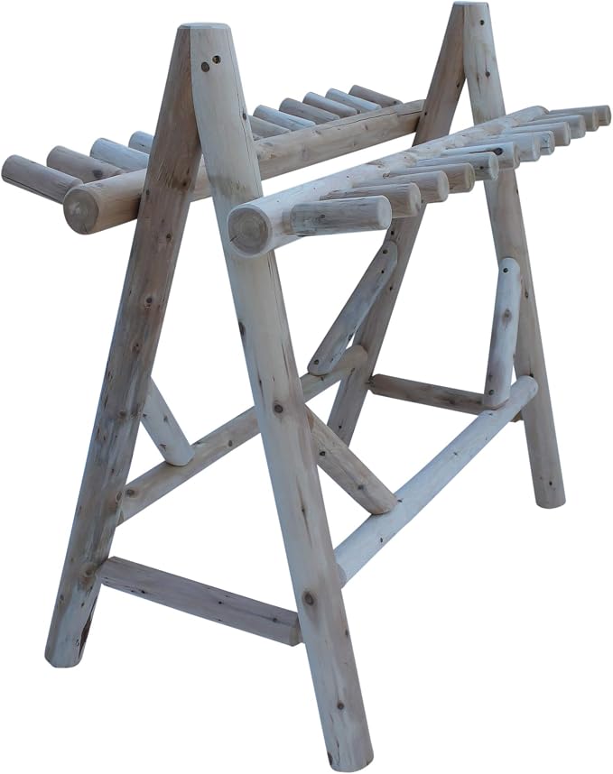 22-Place Freestanding Ski Log Racks, Pole Ski Holders, Garage Racks - Image 4