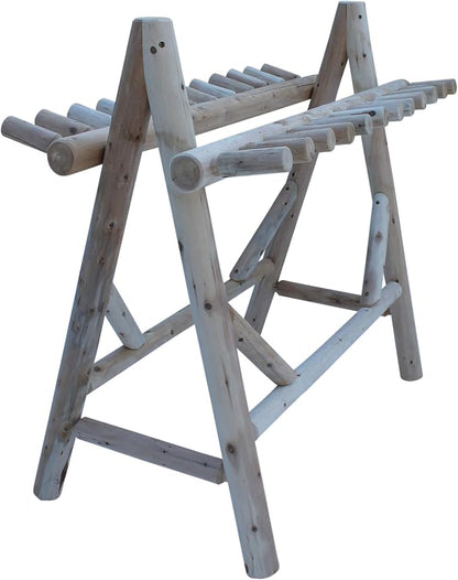 22-Place Freestanding Ski Log Racks, Pole Ski Holders, Garage Racks - Image 8