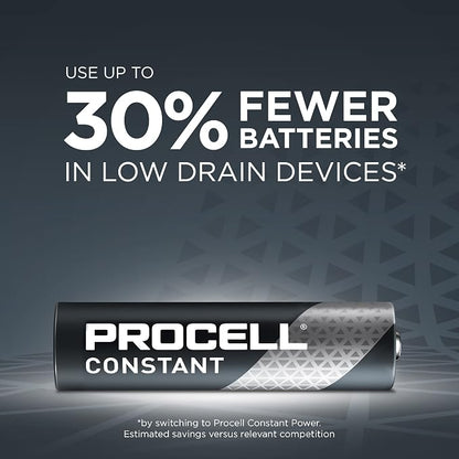 PROCELL Constant AAA Long-Lasting Alkaline Batteries, 10-Year Shelf Life - Image 2