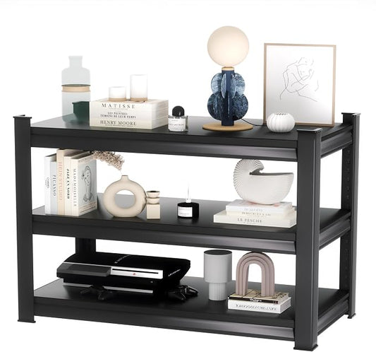 1350LBS Garage Storage Shelves Heavy Duty, 3-Tier Garage Shelving Heavy Duty by SUPPNEED