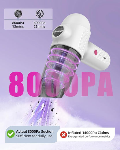 Car Vacuum V6 Pro, Cordless Handheld Vacuum - Image 2