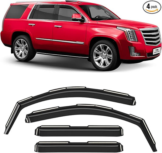 Voron Glass in-Channel Extra Durable Rain Guards by VoronGlass-highqualityautoaccessories