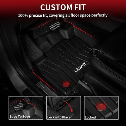 LASFIT Floor Mats Fit for Lincoln Nautilus 2019-2023/ for Lincoln MKX 2018 2017 - Image 2