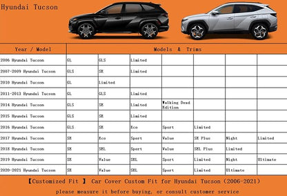 Kayme 7 Layers SUV Car Cover Custom Fit - Image 6