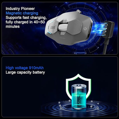 SolaMr X10 Motorcycle Helmet Bluetooth Headset Speakers Headphone, Ski Helmet - Image 7