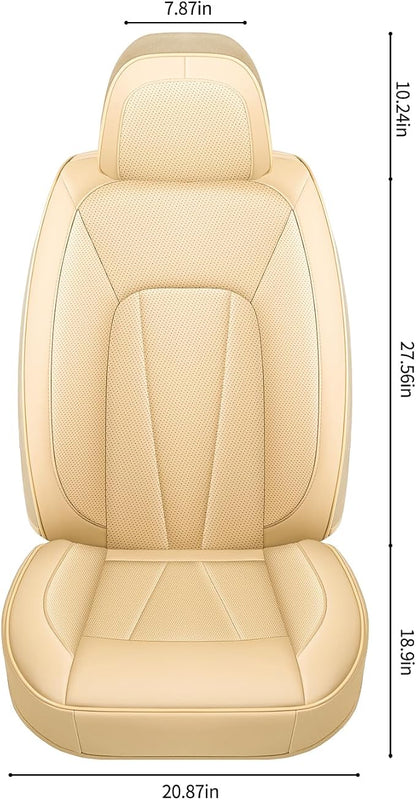 Car Seat Covers, Waterproof Seat Covers Front Pair, Leather Car Seat Covers - Image 4