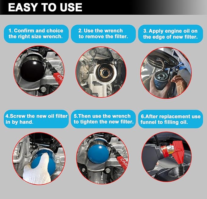 7pcs Oil Filter Wrench Set - Image 9