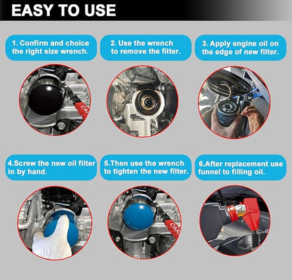 7pcs Oil Filter Wrench Set - Image 9