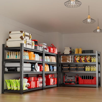 Storage Shelves 2PCS, Garage Shelving Heavy Duty 1920LBS Capacity, 4 Tier - Image 7