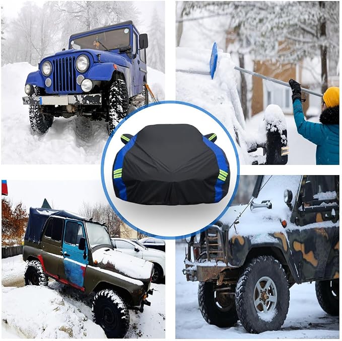 Avecrew for Chevrolet Corvette C4/C5/C6/C7 Car Cover Waterproof All Weather for - Image 5
