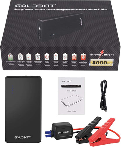 GOLDBAT 700A Peak 12V 8000mAh Car Jump Starter Portable Power Pack Auto Battery - Image 7