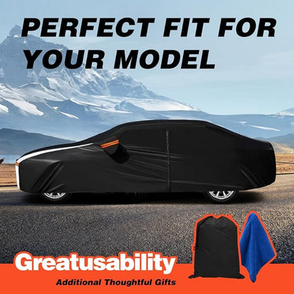Subaru CrossTrek Car Cover 100% Waterproof All Weather, Gift - Image 7