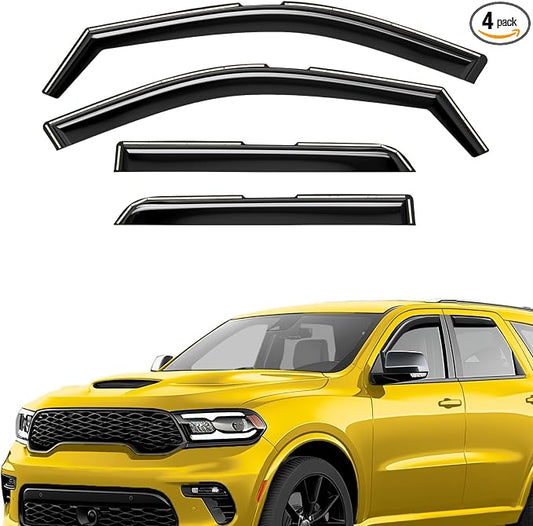 Extra Durable Window Deflectors in-Channel Window Visors Rain Guards Fit by AEROGUYSCustomfitrainguard