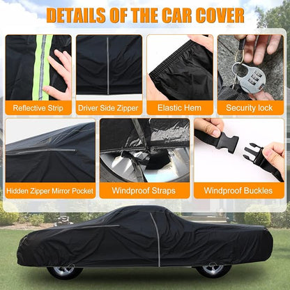 Waterproof Car Cover Compatible - Image 6