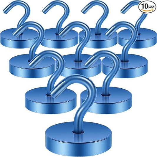 Neosmuk Magnetic Hooks, Cruise Ship Essentials, 120lb+ Heavy Duty Magnetic Hooks by Neosmuk