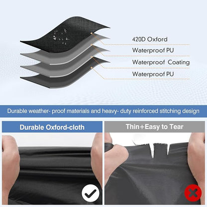 QUNSUNUS Car Cover for Ford Thunderbird 1958-1971/1977-1979 Waterproof All - Image 3