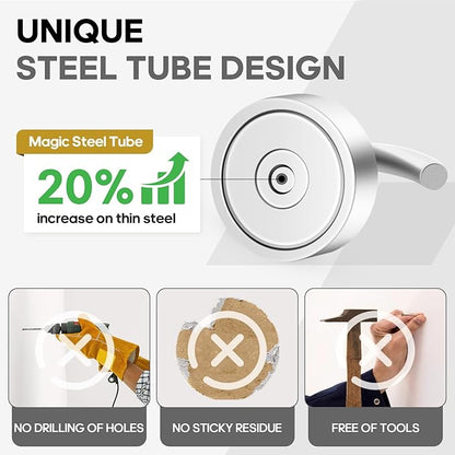 Neosmuk Magnetic Hooks, Cruise Ship Essentials, 30lb+ Heavy Duty Magnetic Hooks - Image 2