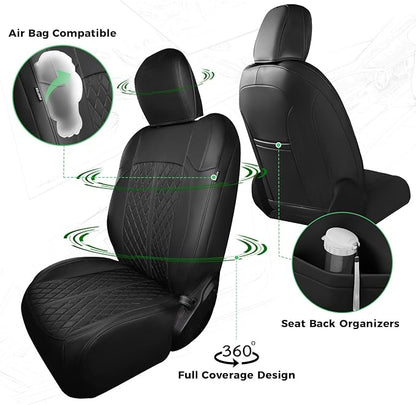 for Jeep Wrangler Seat Covers 4Door JL 2018 2019 2020 2021 2022 2023 2024 2025 - Image 3