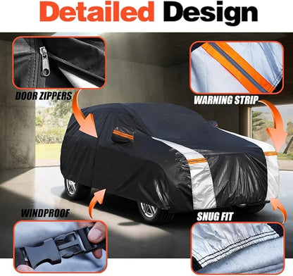 Chevrolet Equinox Car Cover 100% Waterproof All Weather, Gift - Image 3