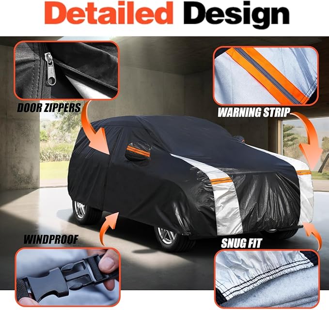 Porsche Macan Car Cover 100% Waterproof All Weather, Gift - Image 3