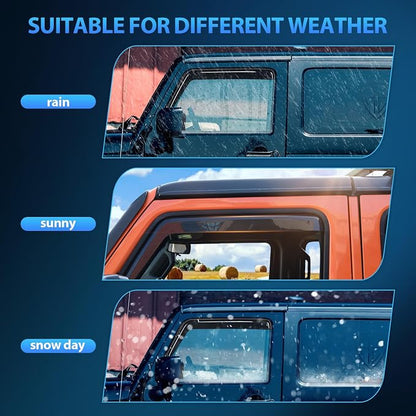 Nilight Window Visor Compatible - Image 7