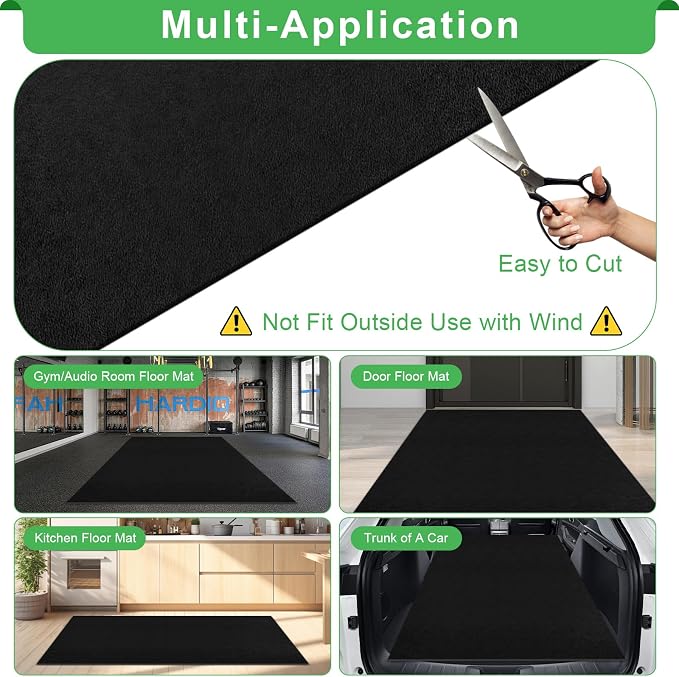 Golf Cart Parking Mat 9.84 ft. x 4.92 ft, 1.6MM Thickened Oil Absorbent - Image 7