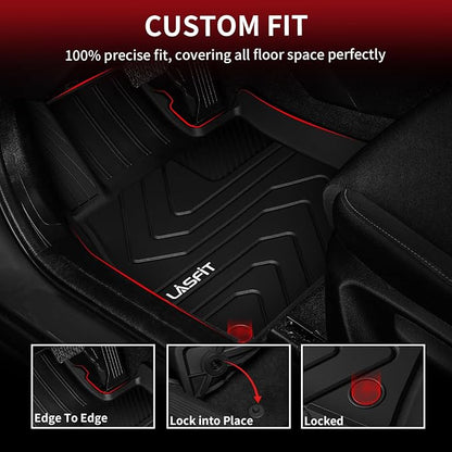 LASFIT Floor Mats Fit for Mazda CX5 2025 2024 2023 2022 2021 2020 2019 2018 - Image 2