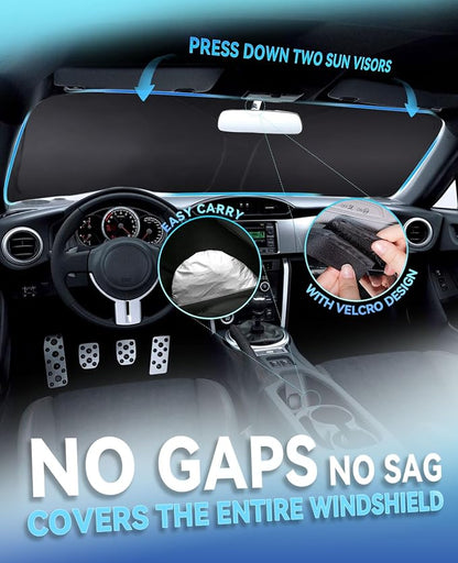 for Venza Sunshade Windshield Sun Shade - Image 3
