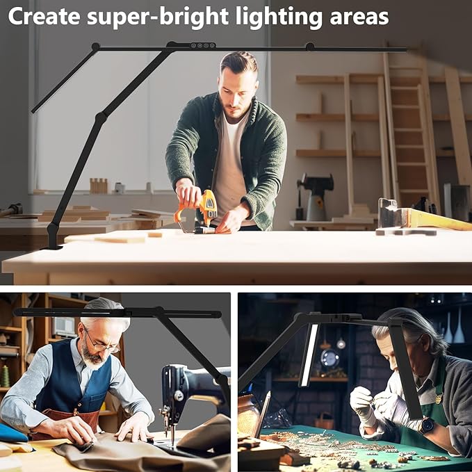 3000 Lumen Ultra Bright Architect Desk Lamp - Image 4
