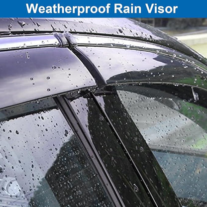 Window Guards Compatible with 2018-2024 Chevy Equinox Car Window Rain Guard - Image 6
