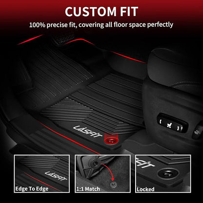 LASFIT Floor Mats&Trunk Mat for Toyota RAV4 2019-2025 All Weather TPE Mats - Image 2