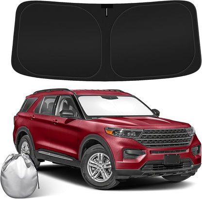 Car Windshield Sun Shade Compatible by SHINEHOME