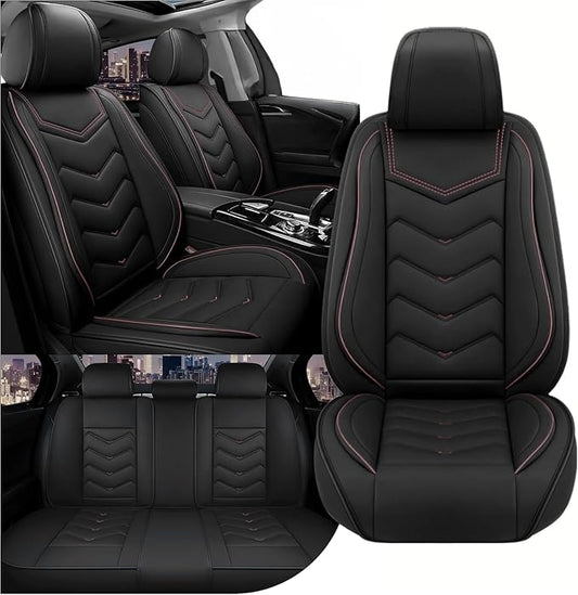 Car Seat Covers for Chrysler Pacifica 2004-2025, Stylish Sport Seat Cover by Unknown