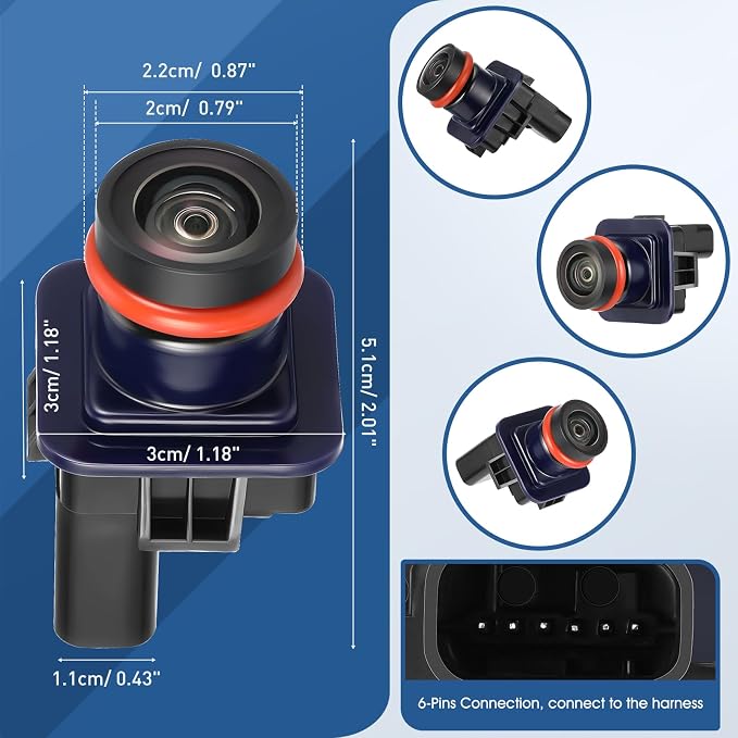 Rear View Backup Camera Fit for Lincoln MKX 2011-2013, Reversing Parking Assist - Image 5