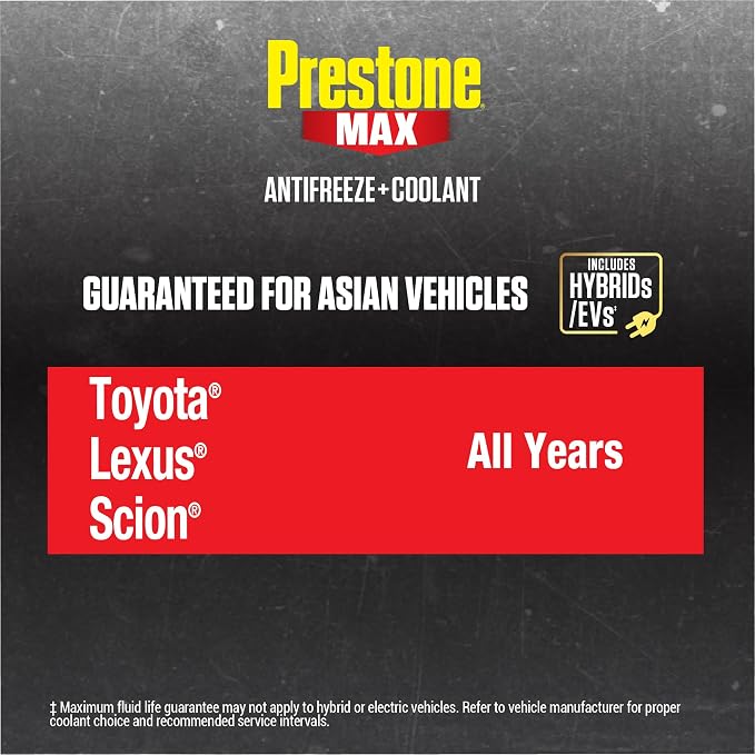 Prestone AF6210 MAX Asian Vehicles Anti-Freeze and Coolant, 1 Gallon - Image 6