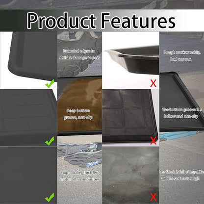 3Pcs Auto Oil Drip Pan Extra Large Oil Drip Pan - Image 5