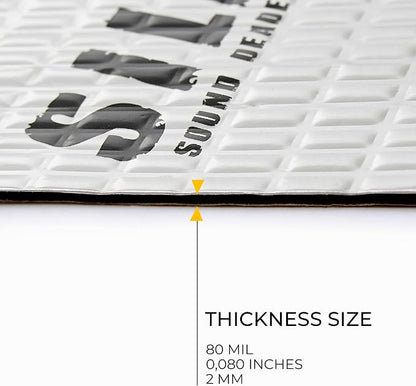 Siless 80 mil Car Sound Deadening mat - Image 8