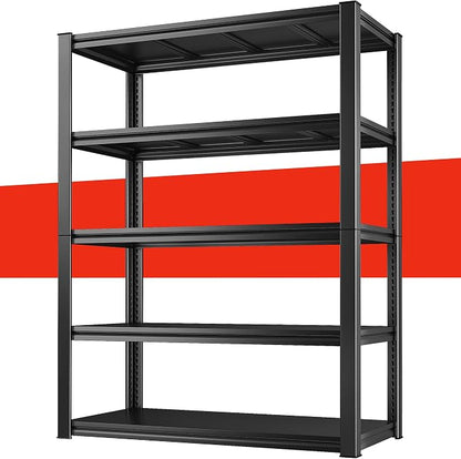 Raybee 5-Tier Industrial Heavy Duty Storage Shelving, 2000LBS Capacity by Raybee